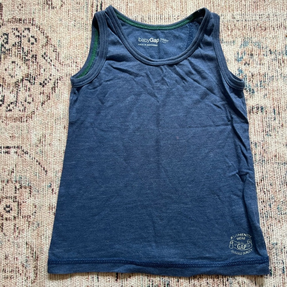 GAP Navy Kids Tank Top 2t